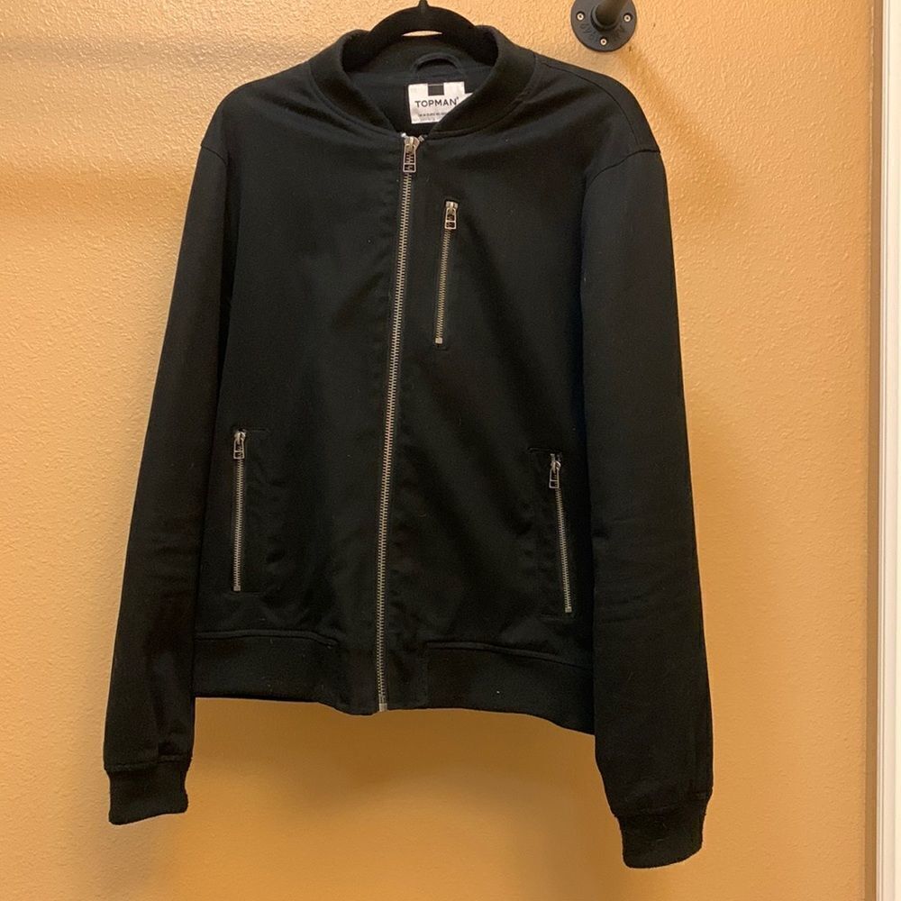 Topman Mens Bomber Jacket